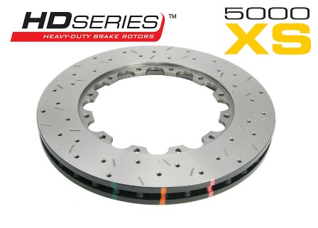 Disco de freno DBA serie 5000 - Crossed Drilled & Slotted - DBA52804.1XS