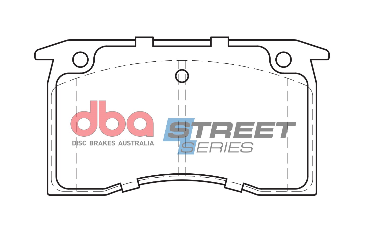 DBA Brake Disc Brake Pads Street Series Ceramic DB1029SS - Image 2