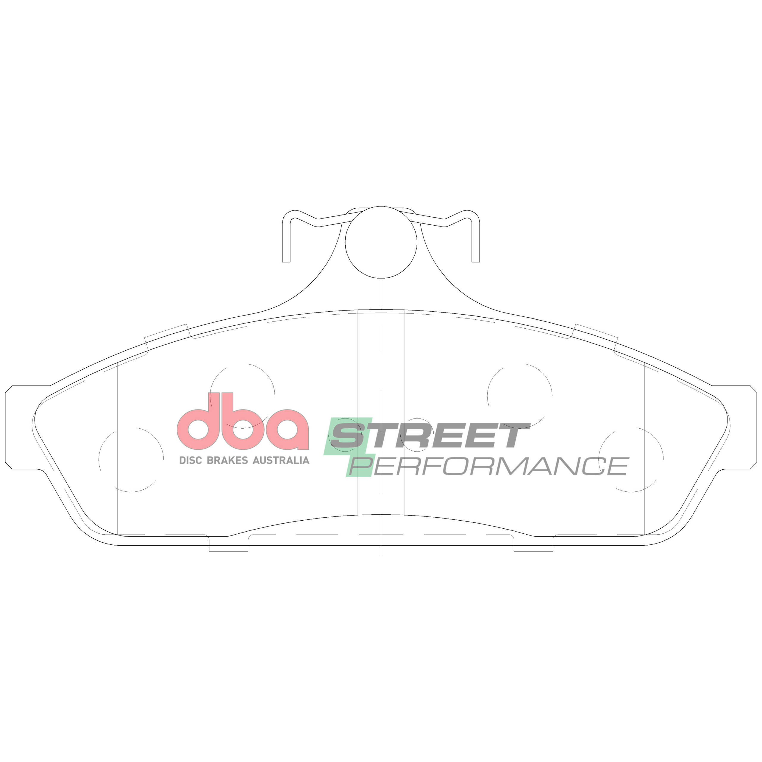 DBA Brake Pads Street Performance DB1085SP - Image 2