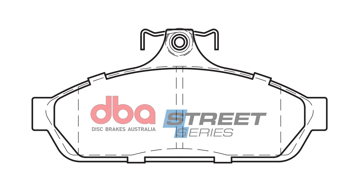 DBA Brake Disc Brake Pads Street Series Ceramic DB1085SS - Imagen 2