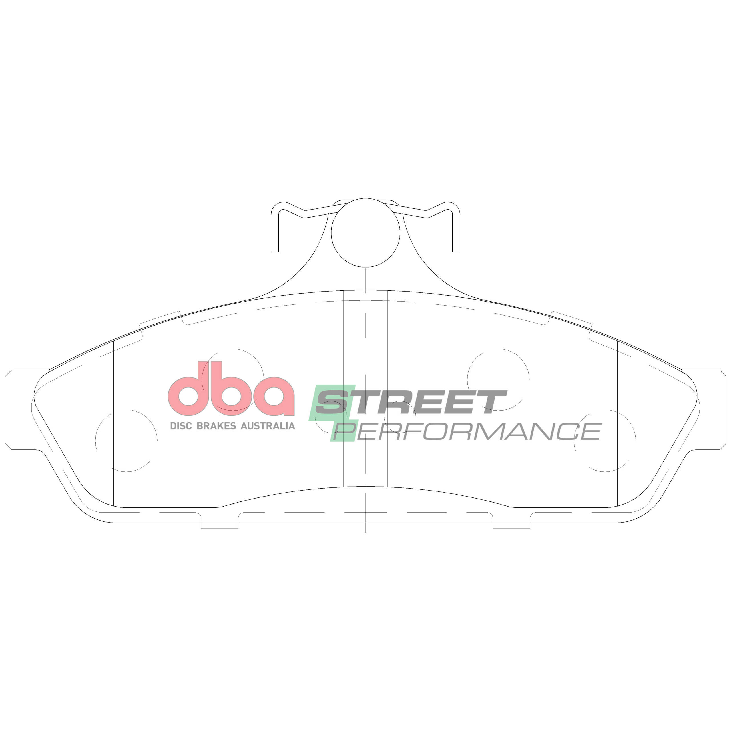 DBA Brake Pads Street Performance DB1086SP - Image 2