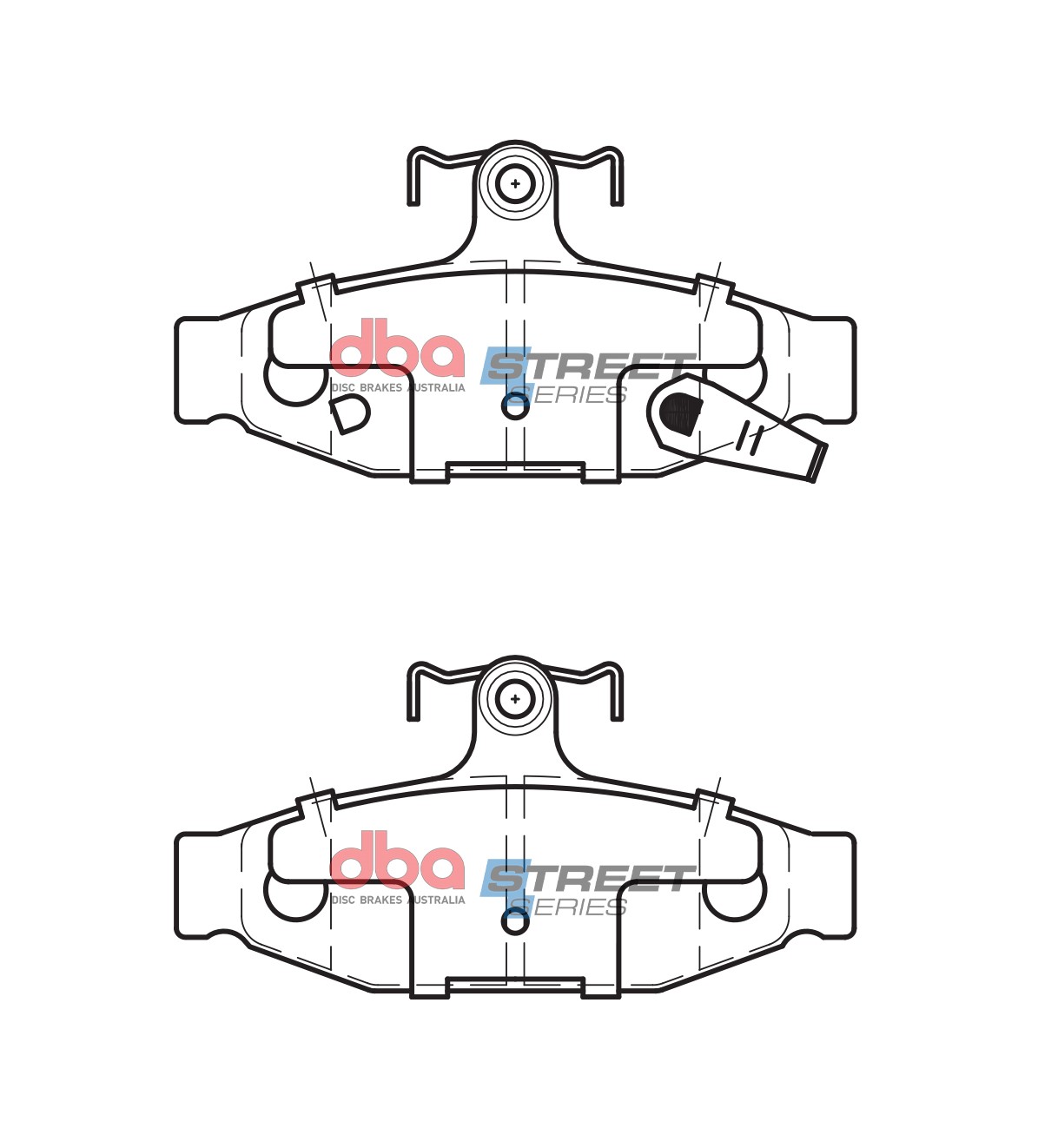 DBA Brake Disc Brake Pads Street Series Ceramic DB1106SS - Image 2