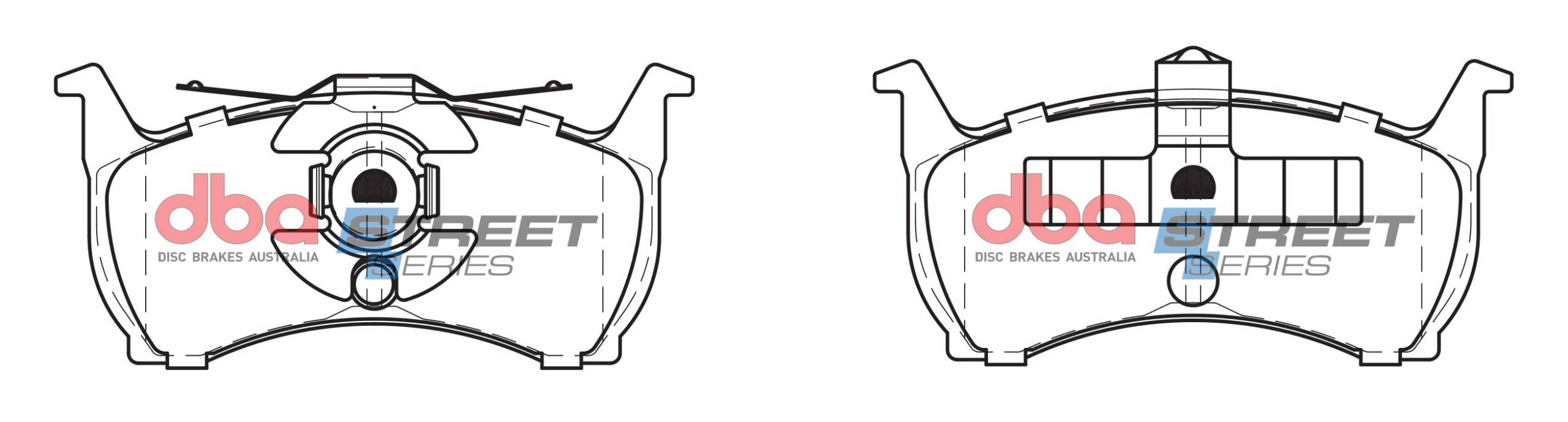 DBA Brake Disc Brake Pads Street Series Ceramic DB1109SS - Imagen 2