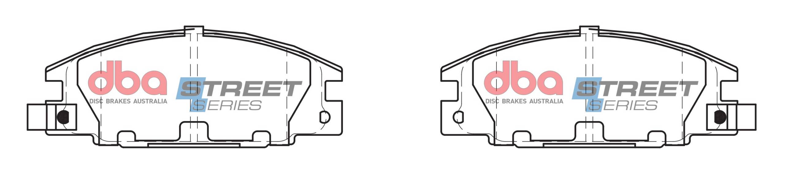 DBA Brake Disc Brake Pads Street Series Ceramic DB1116SS - Imagen 2