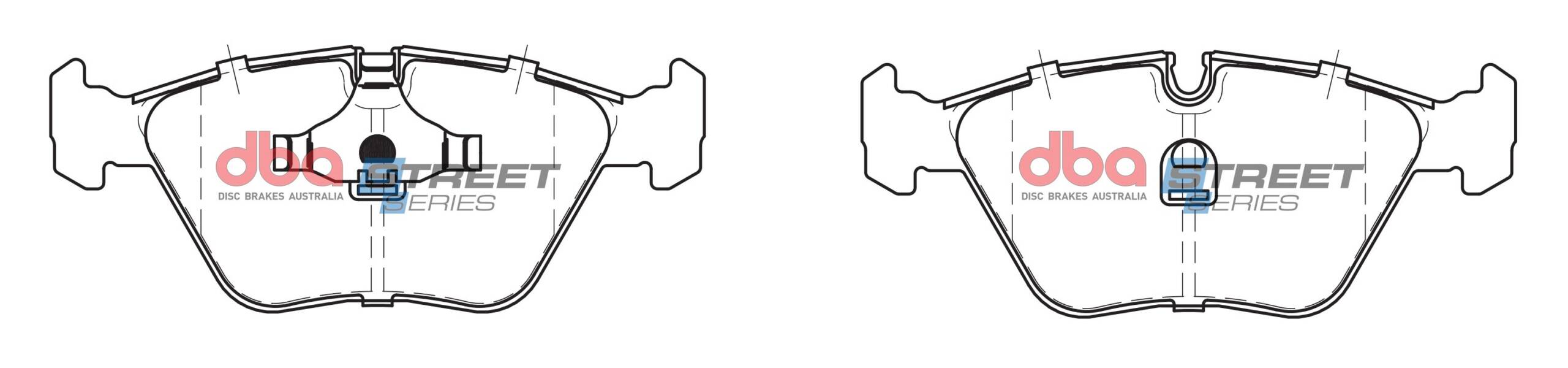 DBA Brake Disc Brake Pads Street Series Ceramic DB1131SS - Image 2