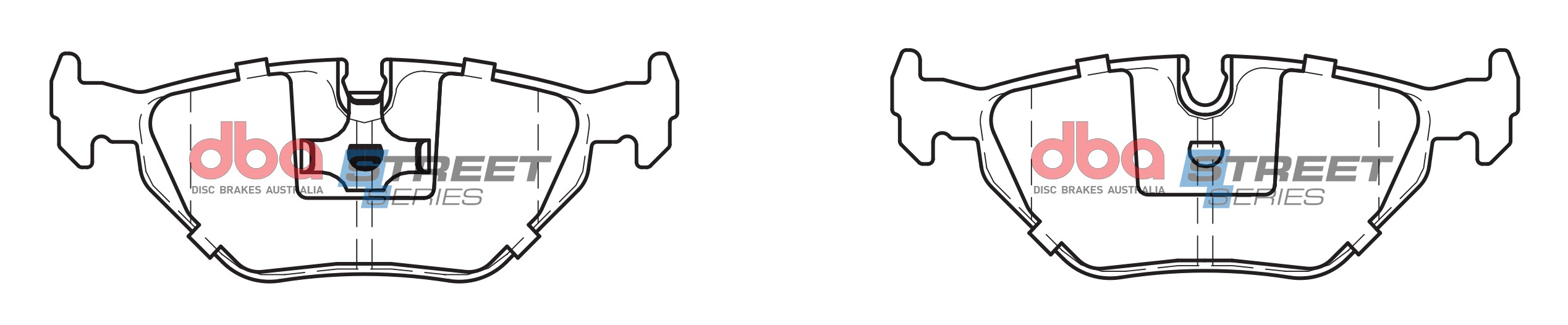 DBA Brake Disc Brake Pads Street Series Ceramic DB1132SS - Imagen 2