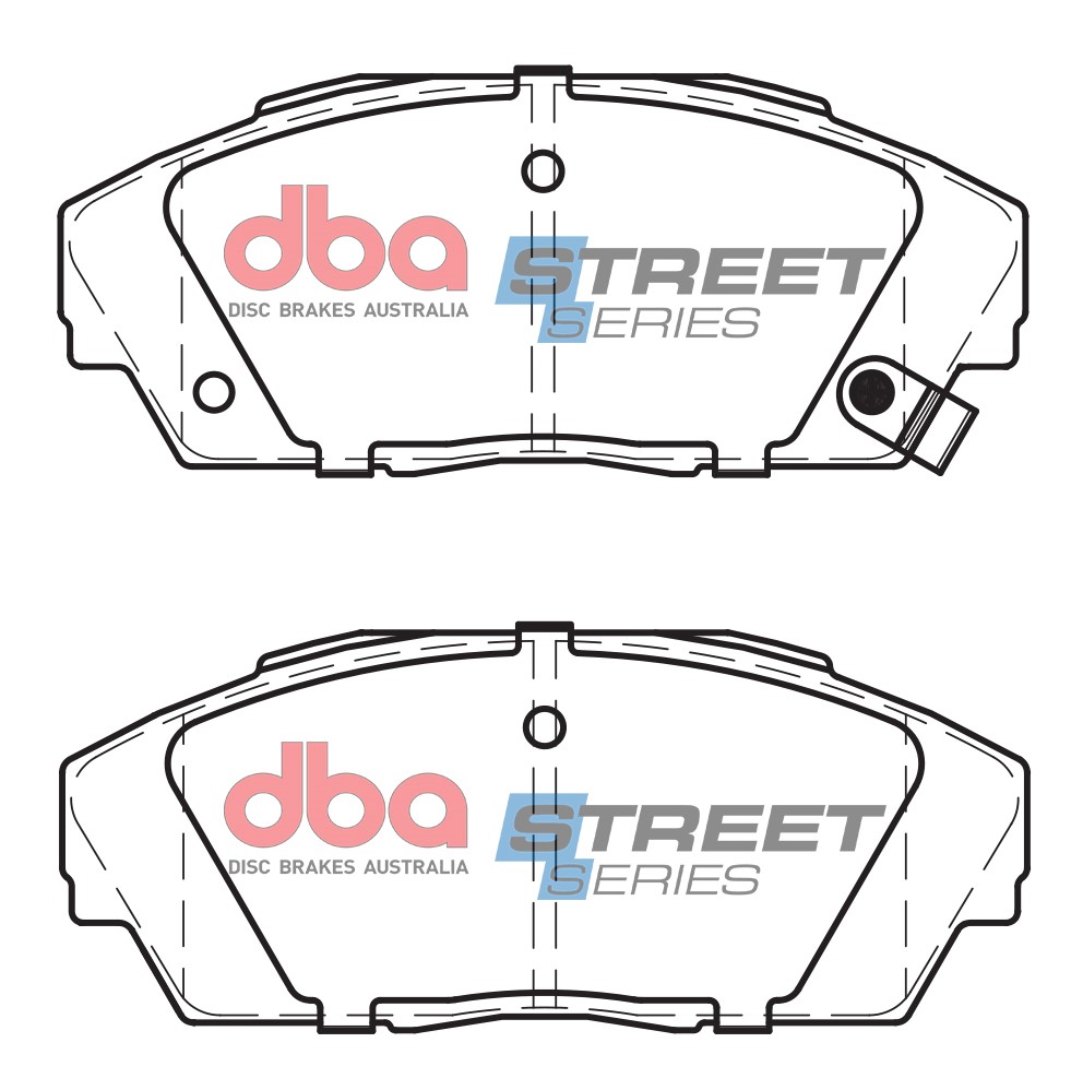 DBA Brake Disc Brake Pads Street Series Ceramic DB1133SS - Image 2