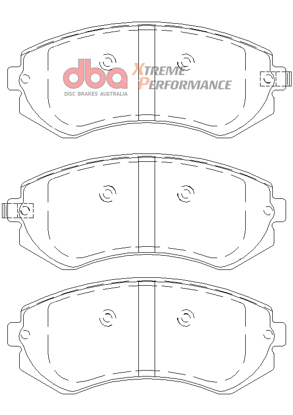 DBA Brake Pads Xtreme Performance ECE R90 certified DB1148XP - Image 2