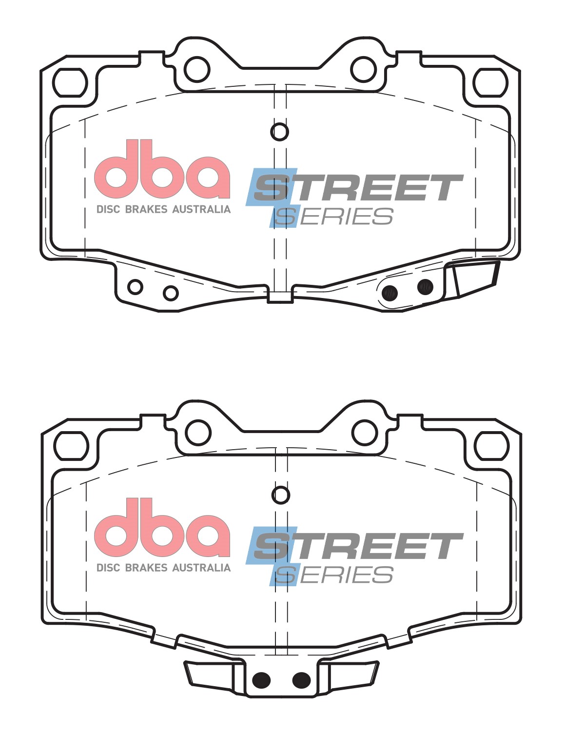 DBA Brake Disc Brake Pads Street Series Ceramic DB1149SS - Imagen 2