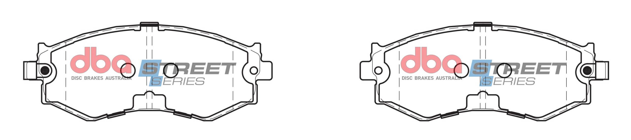 DBA Brake Disc Brake Pads Street Series Ceramic DB1165SS - Imagen 2