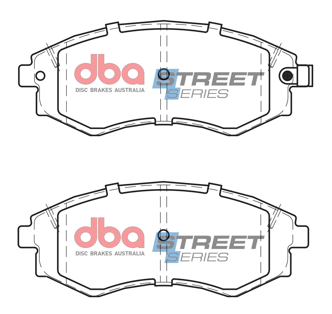 DBA Brake Disc Brake Pads Street Series Ceramic DB1167SS - Imagen 2