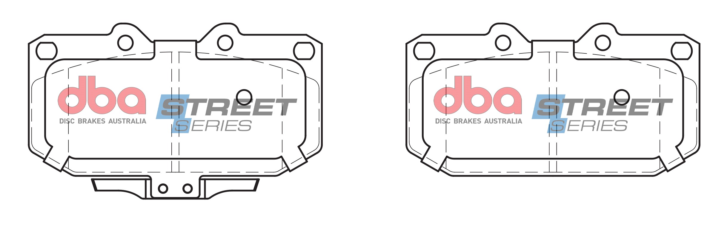 DBA Brake Disc Brake Pads Street Series Ceramic DB1170SS - Imagen 2