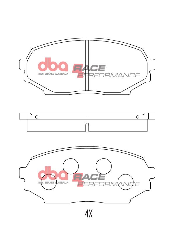 DBA Brake Pads Race Performance DB1178RP - Image 2