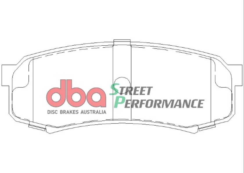 DBA Brake Kit Street Series T2 Slotted & Street Performance Brake Pads (2x DBA793S + DB1200SP) DBA793S-1200SP - Image 3