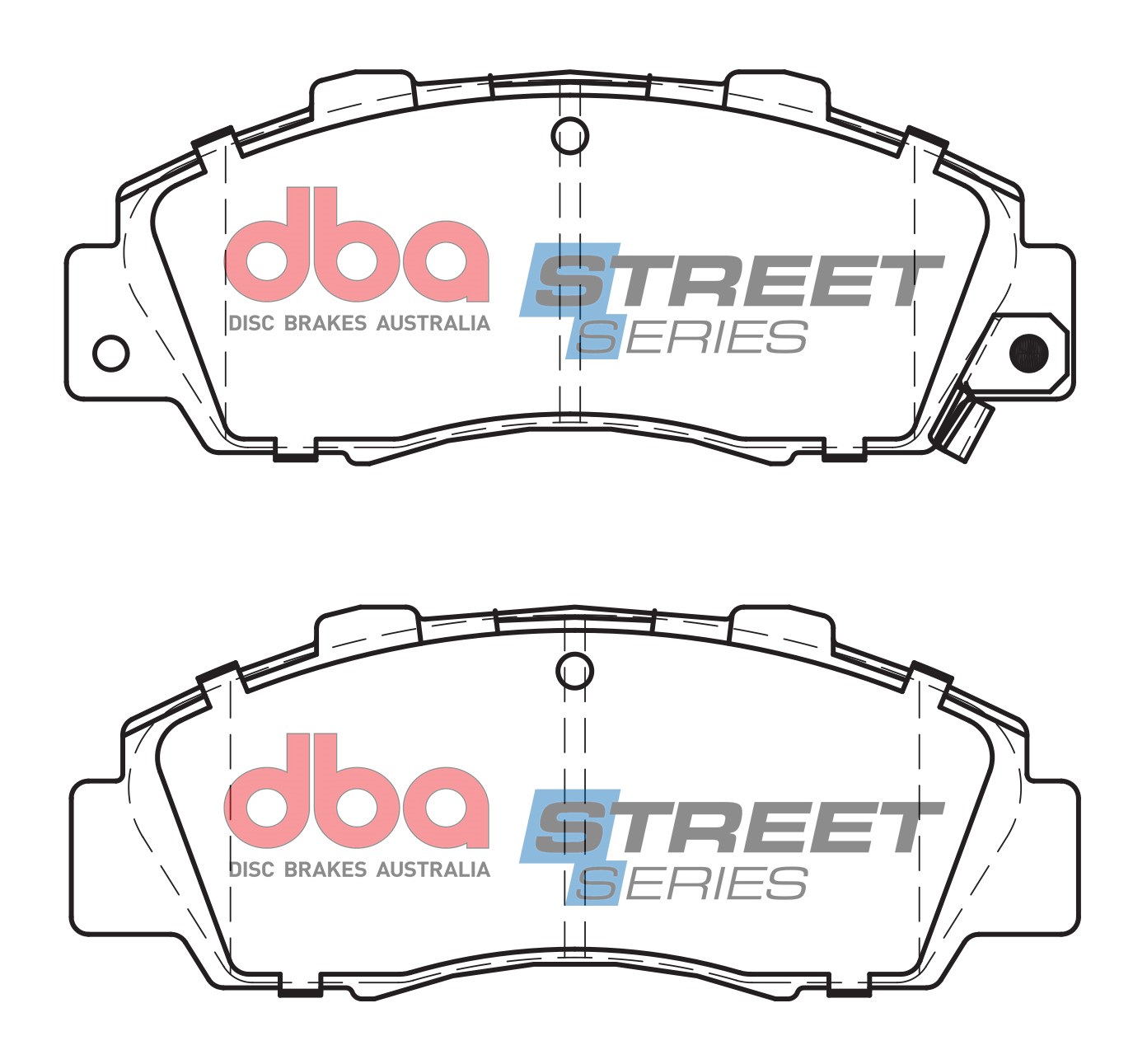 DBA Brake Disc Brake Pads Street Series Ceramic DB1206SS - Imagen 2