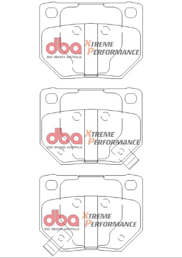 Pastillas de freno DBA Rendimiento Extremo certificadas ECE R90 DB1220XP - Imagen 2