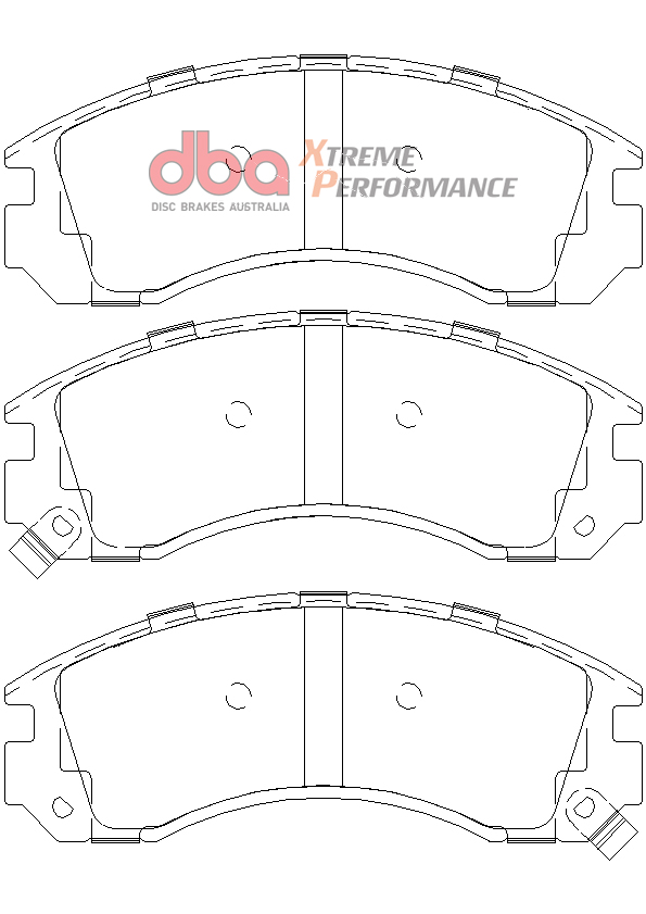 DBA Brake Pads Xtreme Performance DB1223XP - Imagen 2