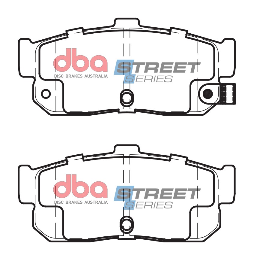 DBA Brake Disc Brake Pads Street Series Ceramic DB1247SS - Imagen 2