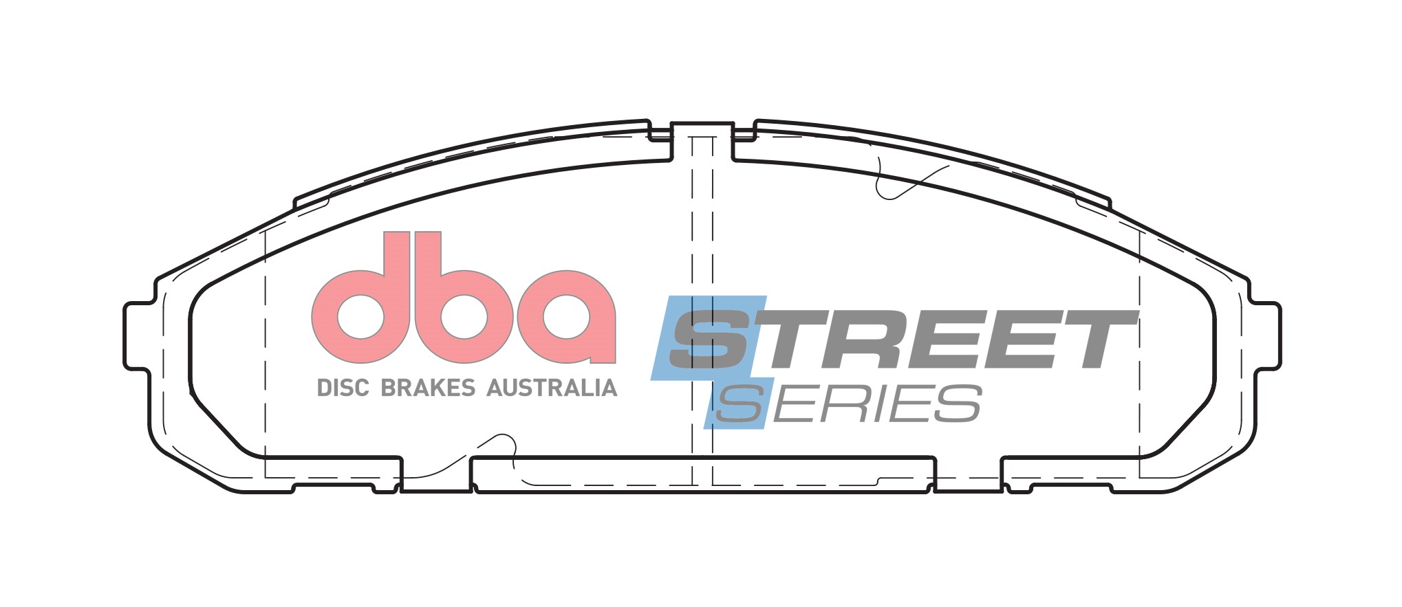 DBA Brake Disc Brake Pads Street Series Ceramic DB1257SS - Imagen 2