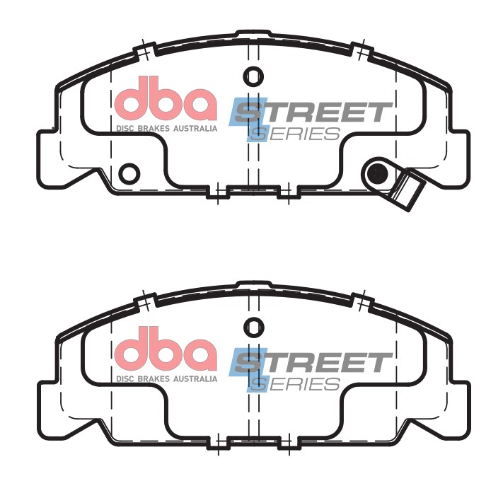 DBA Brake Disc Brake Pads Street Series Ceramic DB1259SS - Imagen 2