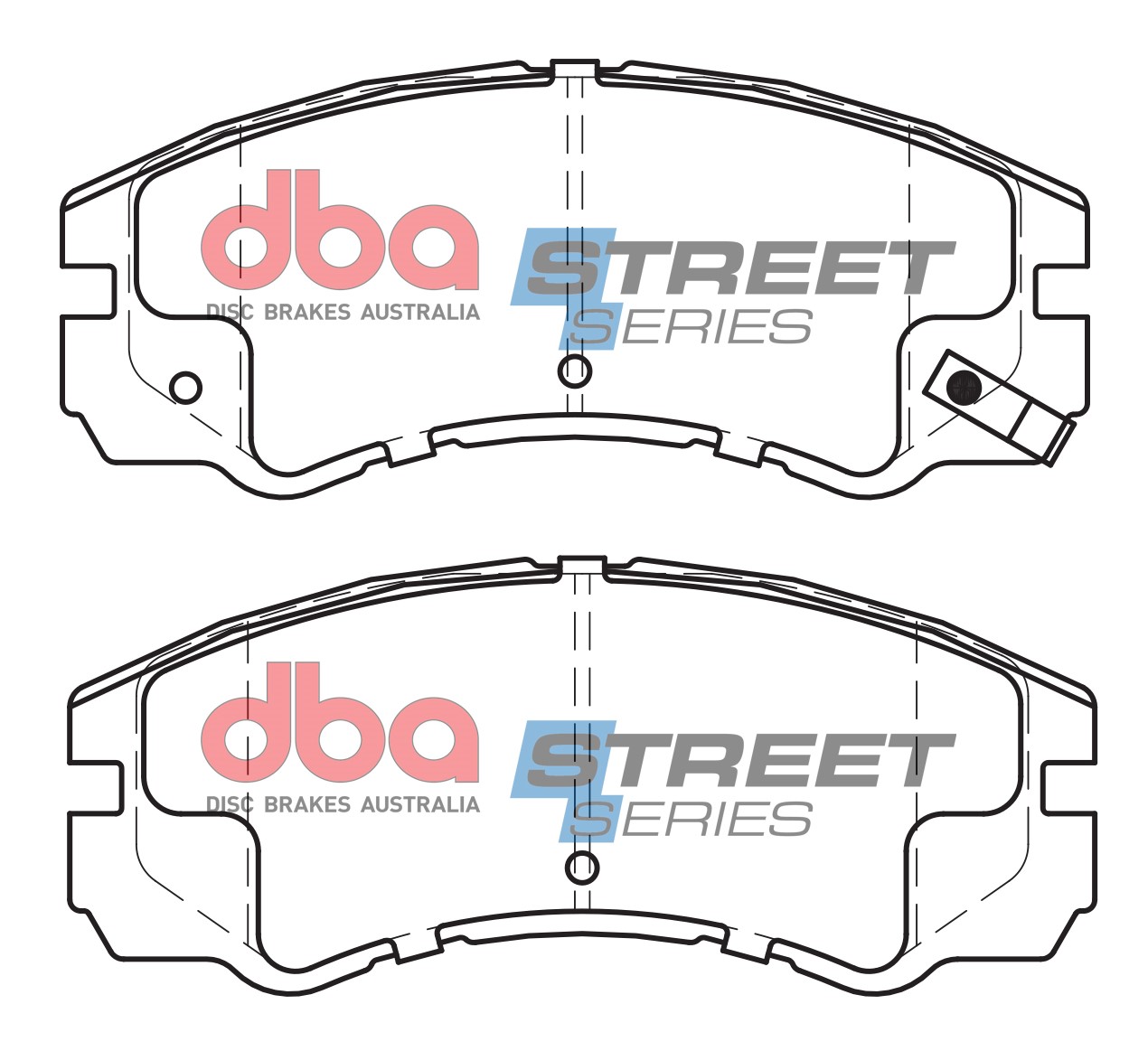 DBA Brake Disc Brake Pads Street Series Ceramic DB1270SS - Imagen 2