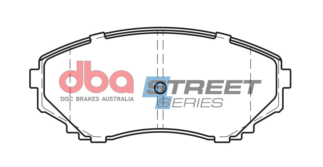 DBA Brake Disc Brake Pads Street Series Ceramic DB1274SS - Image 2