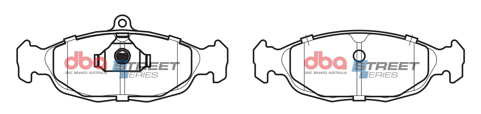 DBA Brake Disc Brake Pads Street Series Ceramic DB1275SS - Imagen 2