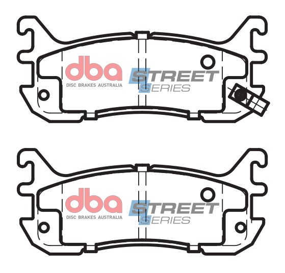 DBA Brake Disc Brake Pads Street Series Ceramic DB1283SS - Image 2