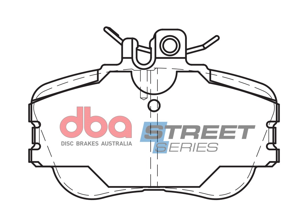 DBA Brake Disc Brake Pads Street Series Ceramic DB1295SS - Imagen 2