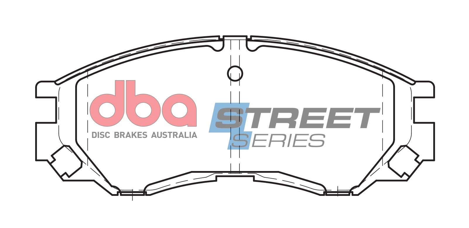 DBA Brake Disc Brake Pads Street Series Ceramic DB1297SS - Imagen 2