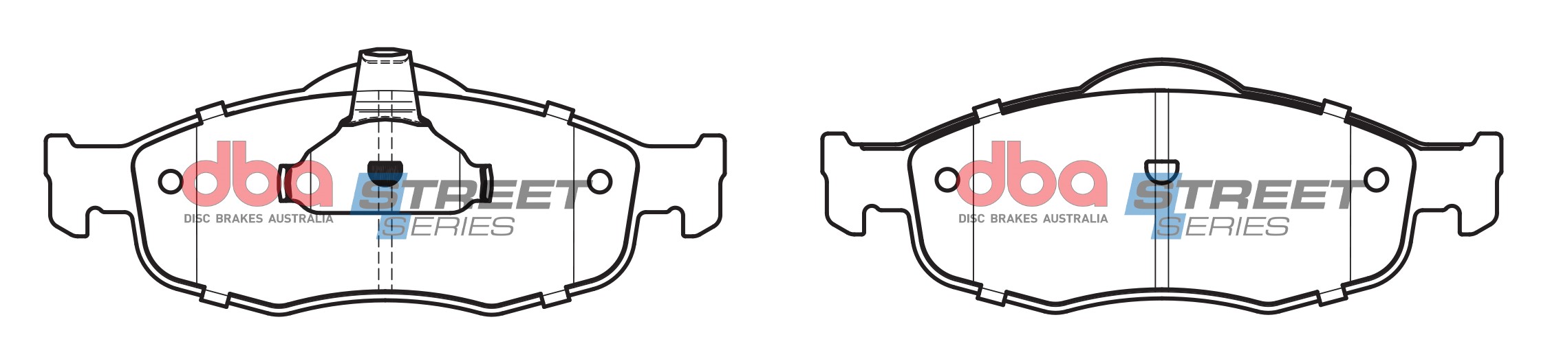 DBA Brake Disc Brake Pads Street Series Ceramic DB1299SS - Image 2