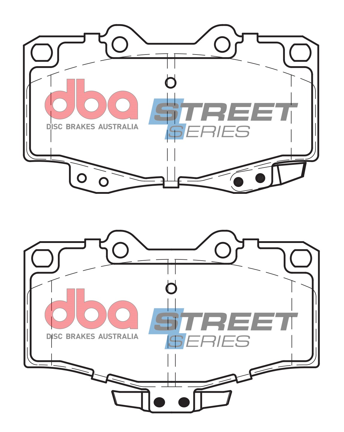 DBA Brake Disc Brake Pads Street Series Ceramic DB1323SS - Imagen 2