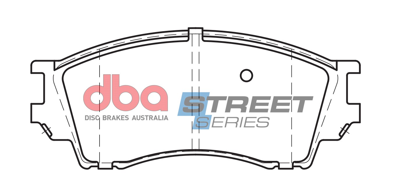 DBA Brake Disc Brake Pads Street Series Ceramic DB1326SS - Image 2