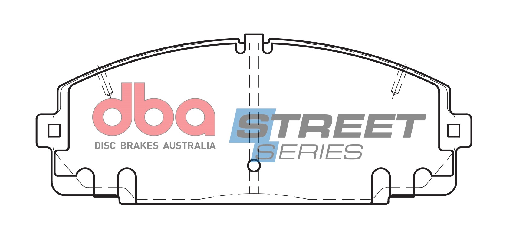DBA Brake Disc Brake Pads Street Series Ceramic DB1328SS - Imagen 2