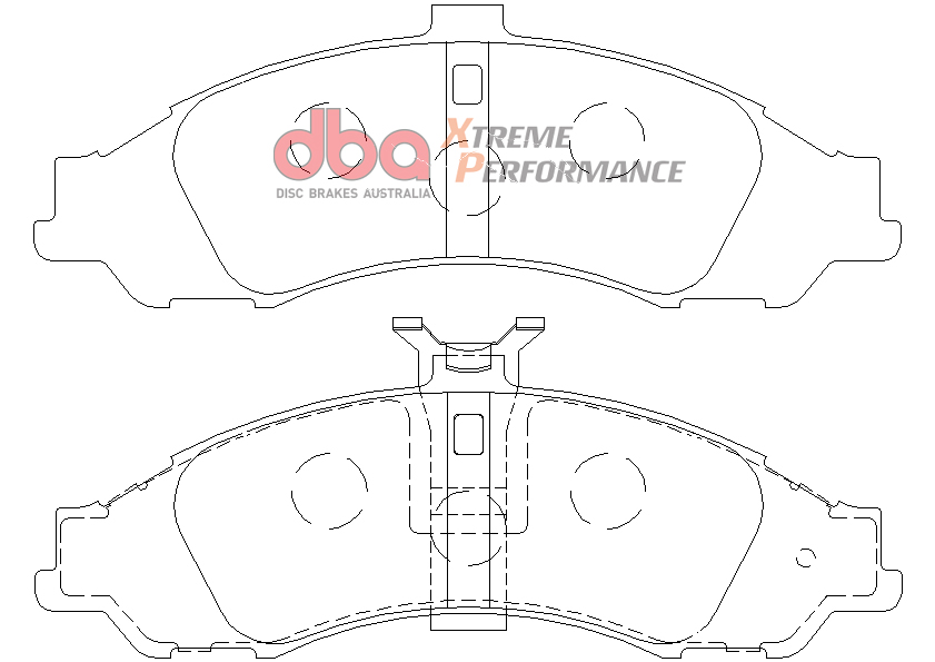 DBA Brake Pads Xtreme Performance DB1331XP - Imagen 2
