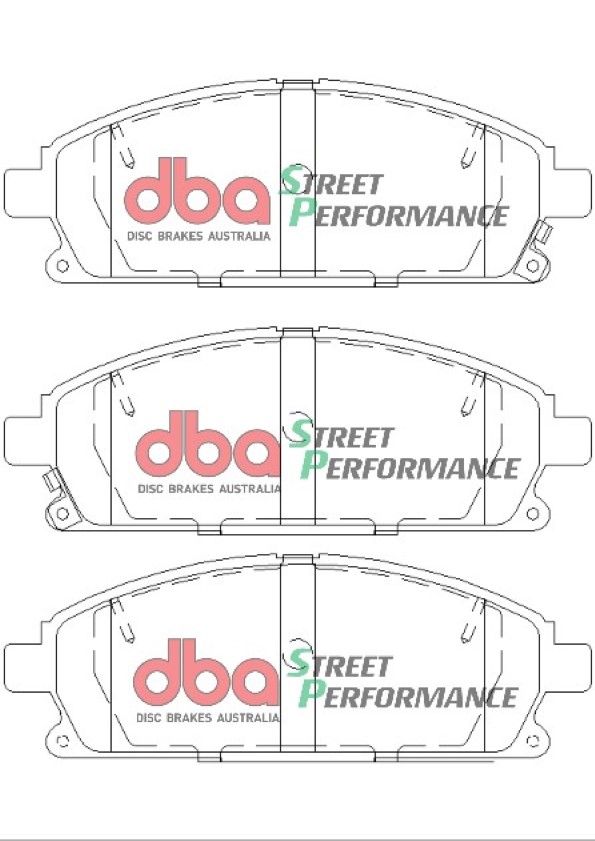 DBA Brake Pads Street Performance DB1333SP - Image 2