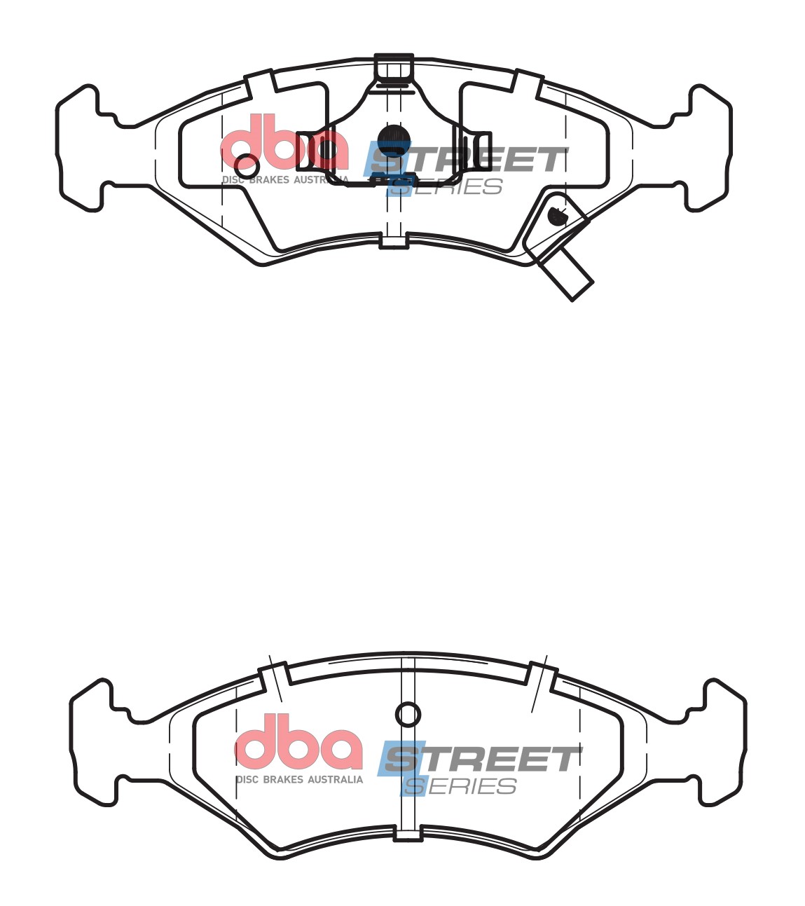 DBA Brake Disc Brake Pads Street Series Ceramic DB1335SS - Imagen 2