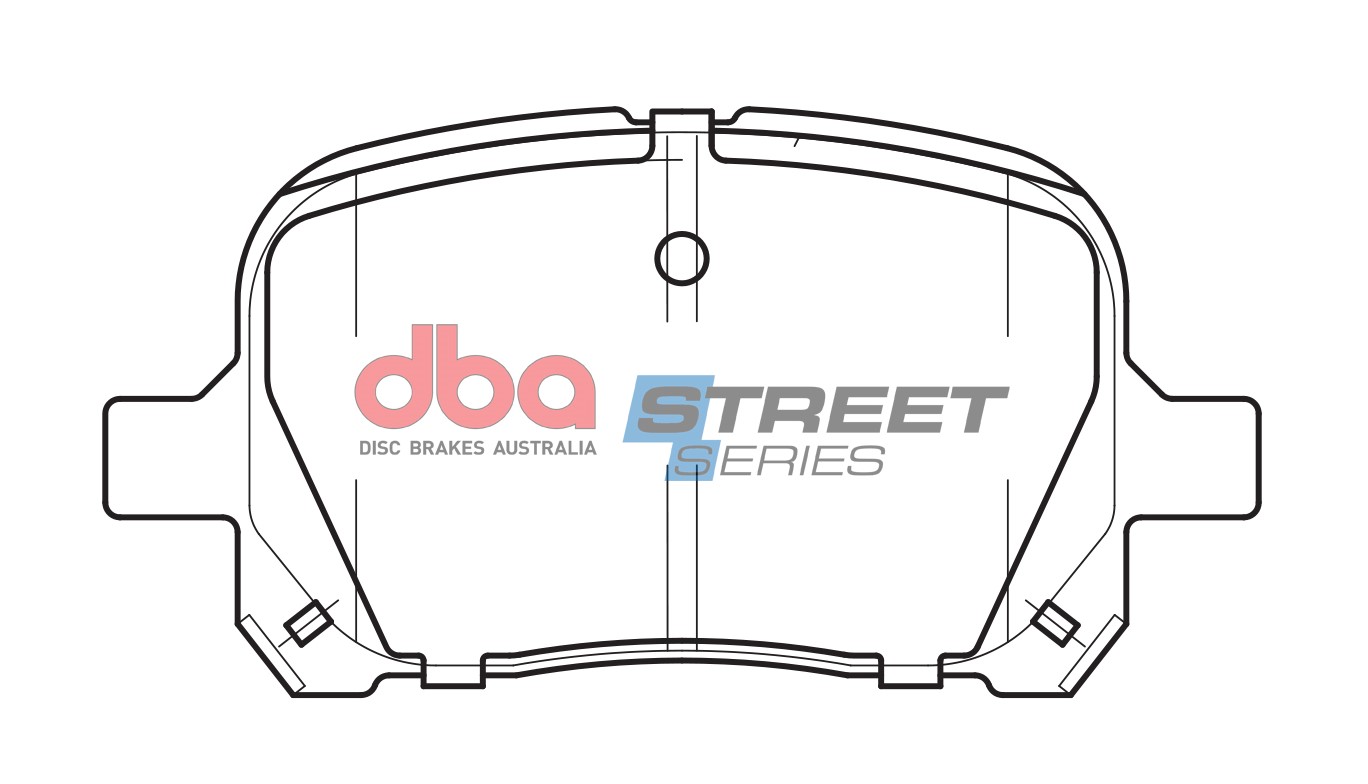 DBA Brake Disc Brake Pads Street Series Ceramic DB1345SS - Imagen 2