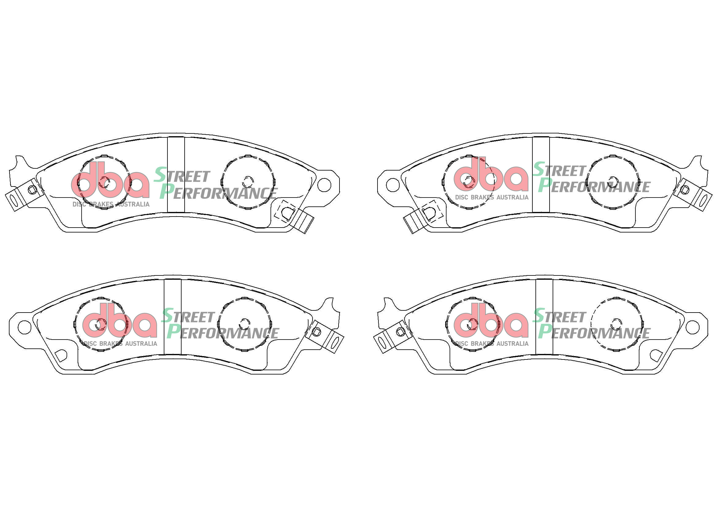 DBA Brake Pads Xtreme Performance DB1353XP - Image 2