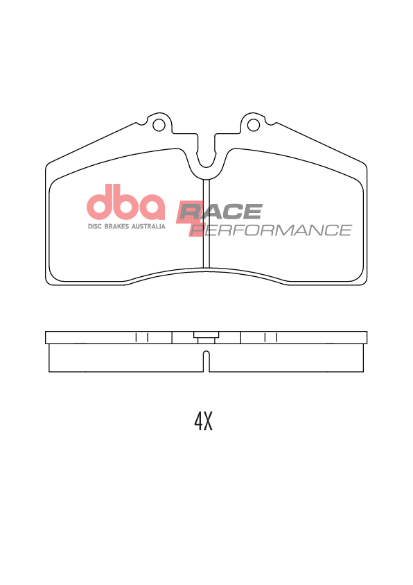 DBA Brake Pads Race Performance DB1355RP - Image 2