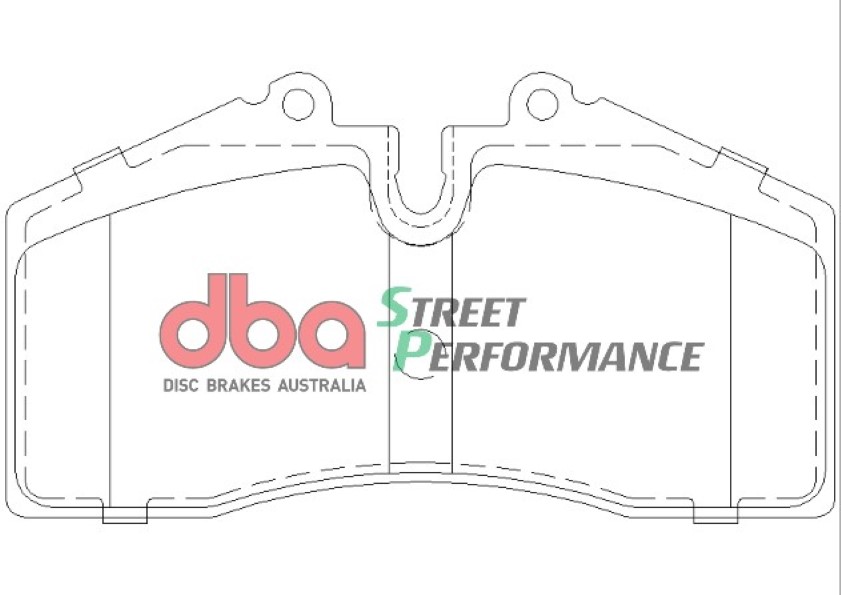 DBA Brake Pads Street Performance DB1355SP - Image 2