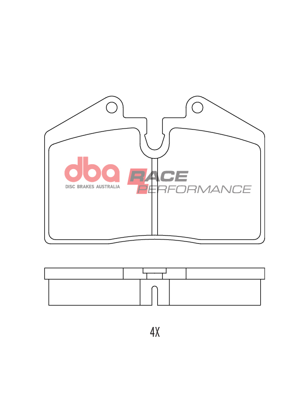 DBA Brake Pads Race Performance DB1356RP - Image 2