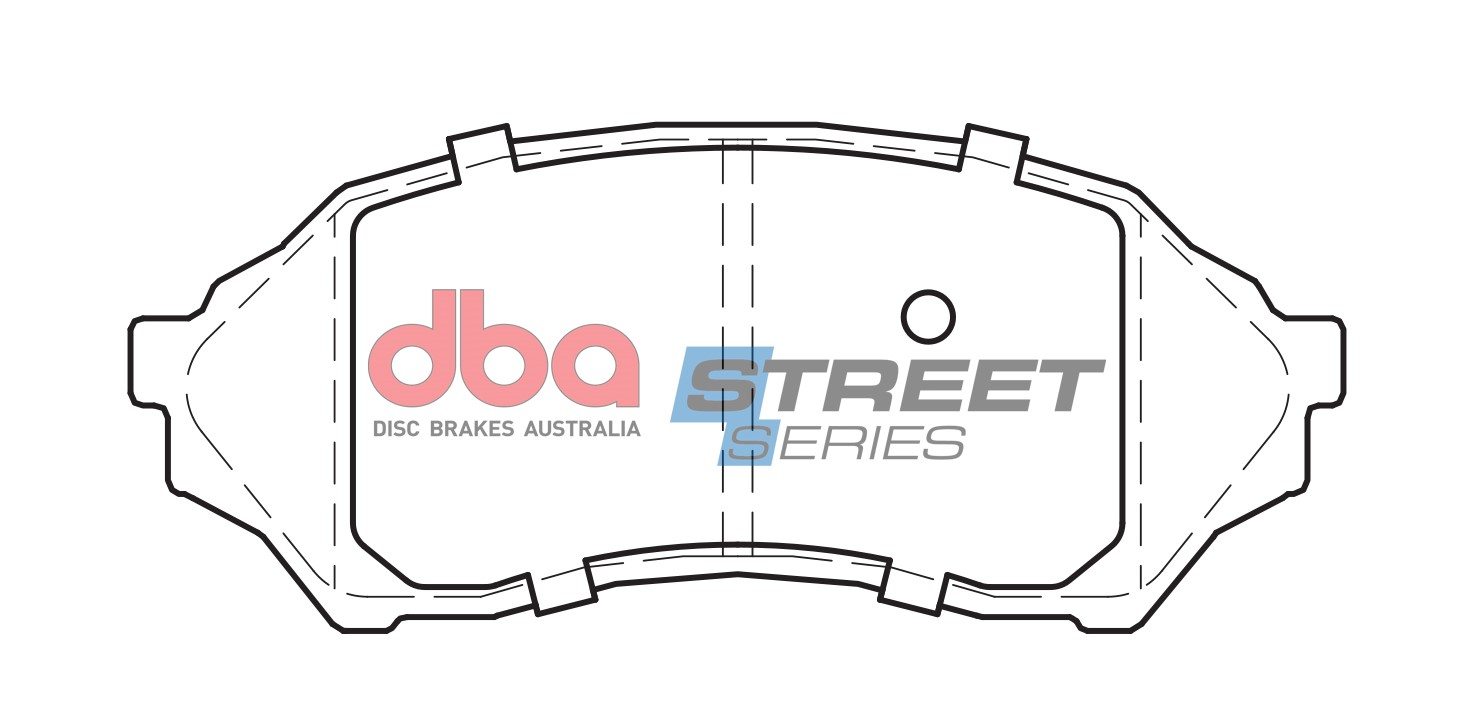 DBA Brake Disc Brake Pads Street Series Ceramic DB1358SS - Imagen 2
