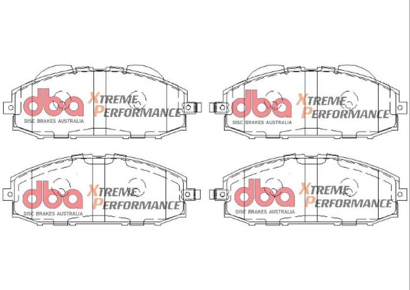 DBA Brake Kit Street Series T2 Slotted & Street Performance Brake Pads (2x DBA625S + DB1361SP) DBA625S-1361SP - Image 2