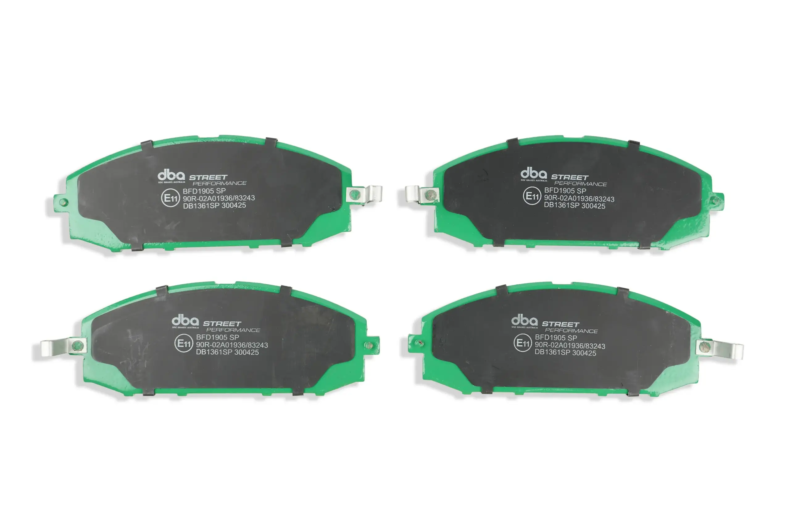 DBA Brake Kit Street Series T2 Slotted & Street Performance Brake Pads (2x DBA625S + DB1361SP) DBA625S-1361SP - Image 5
