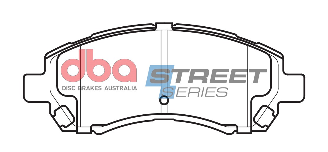 DBA Brake Disc Brake Pads Street Series Ceramic DB1363SS - Imagen 2