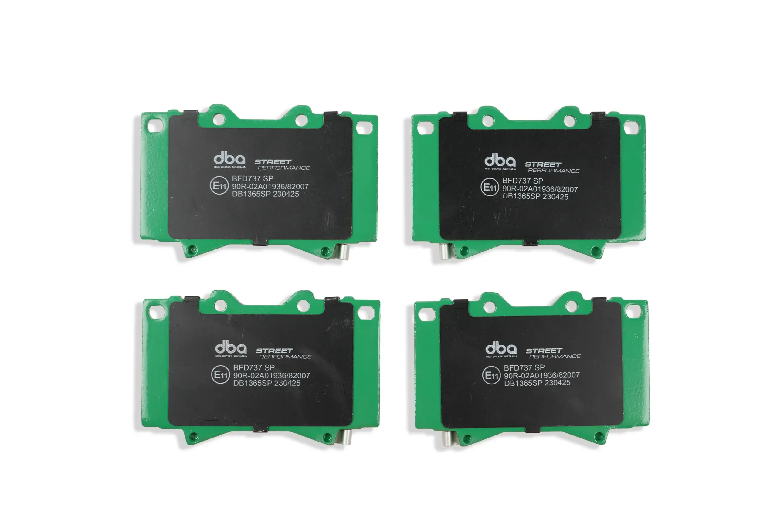 DBA Brake Kit Street Series T2 Slotted & Street Performance Brake Pads (2x DBA788S + DB1365SP) DBA788S-1365SP - Image 6