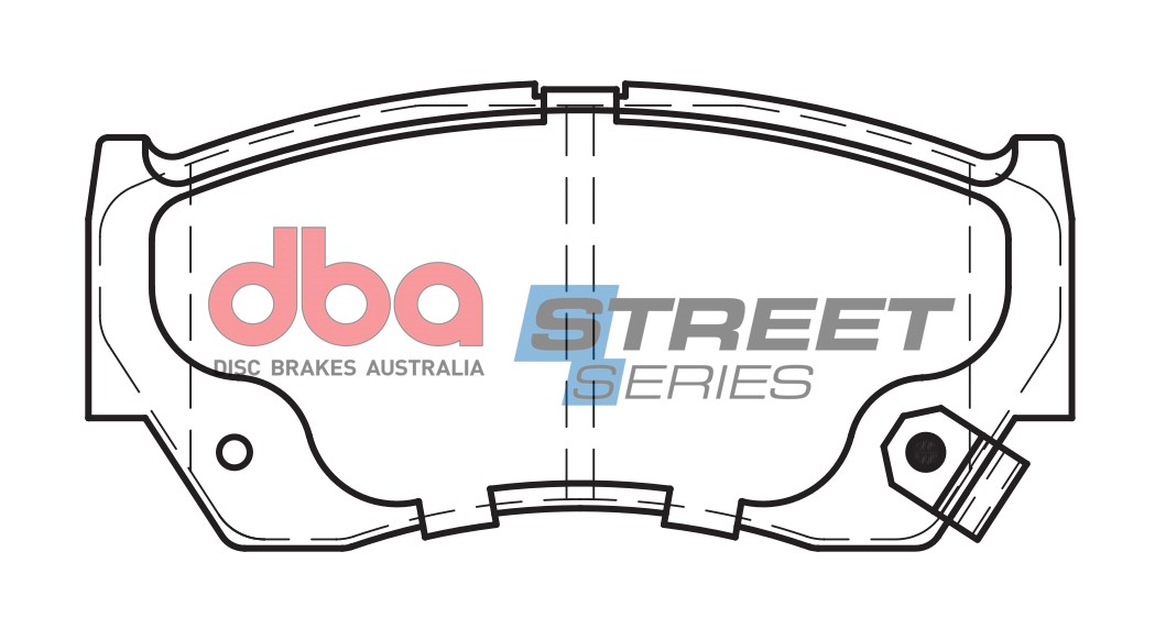 DBA Brake Disc Brake Pads Street Series Ceramic DB1367SS - Imagen 2