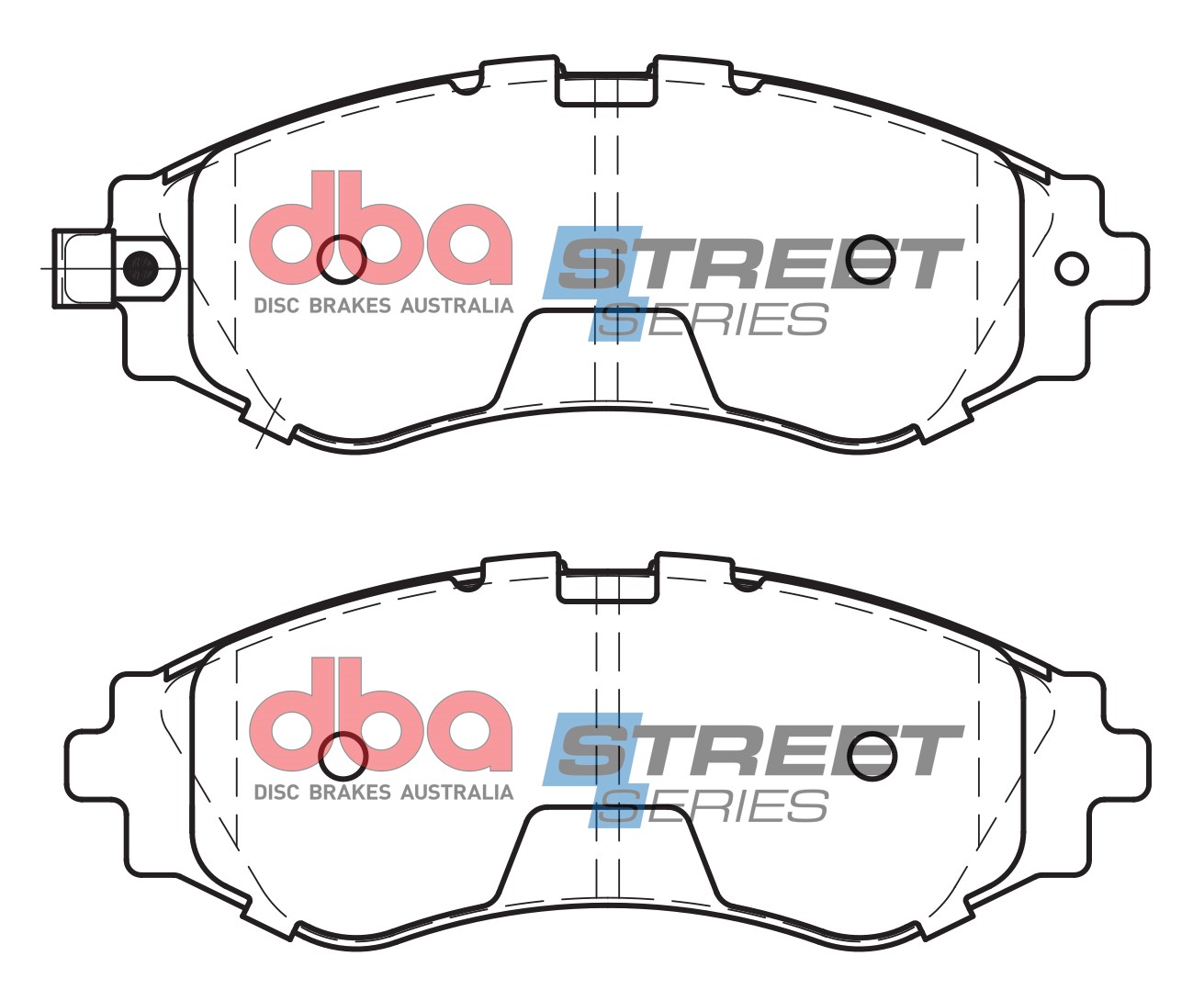 DBA Brake Disc Brake Pads Street Series Ceramic DB1370SS - Imagen 2