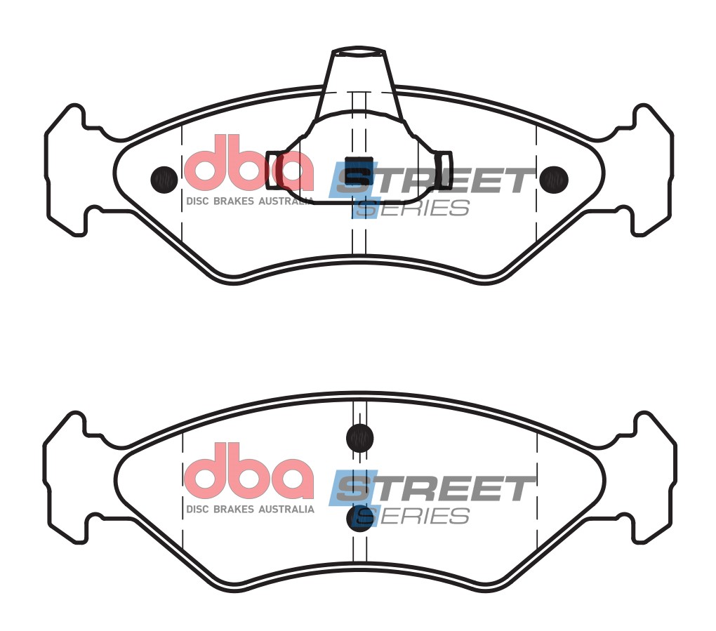 DBA Brake Disc Brake Pads Street Series Ceramic DB1373SS - Imagen 2